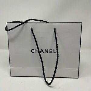 Chanel Classic White Tote Bag Small